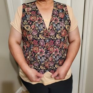 Floral vest